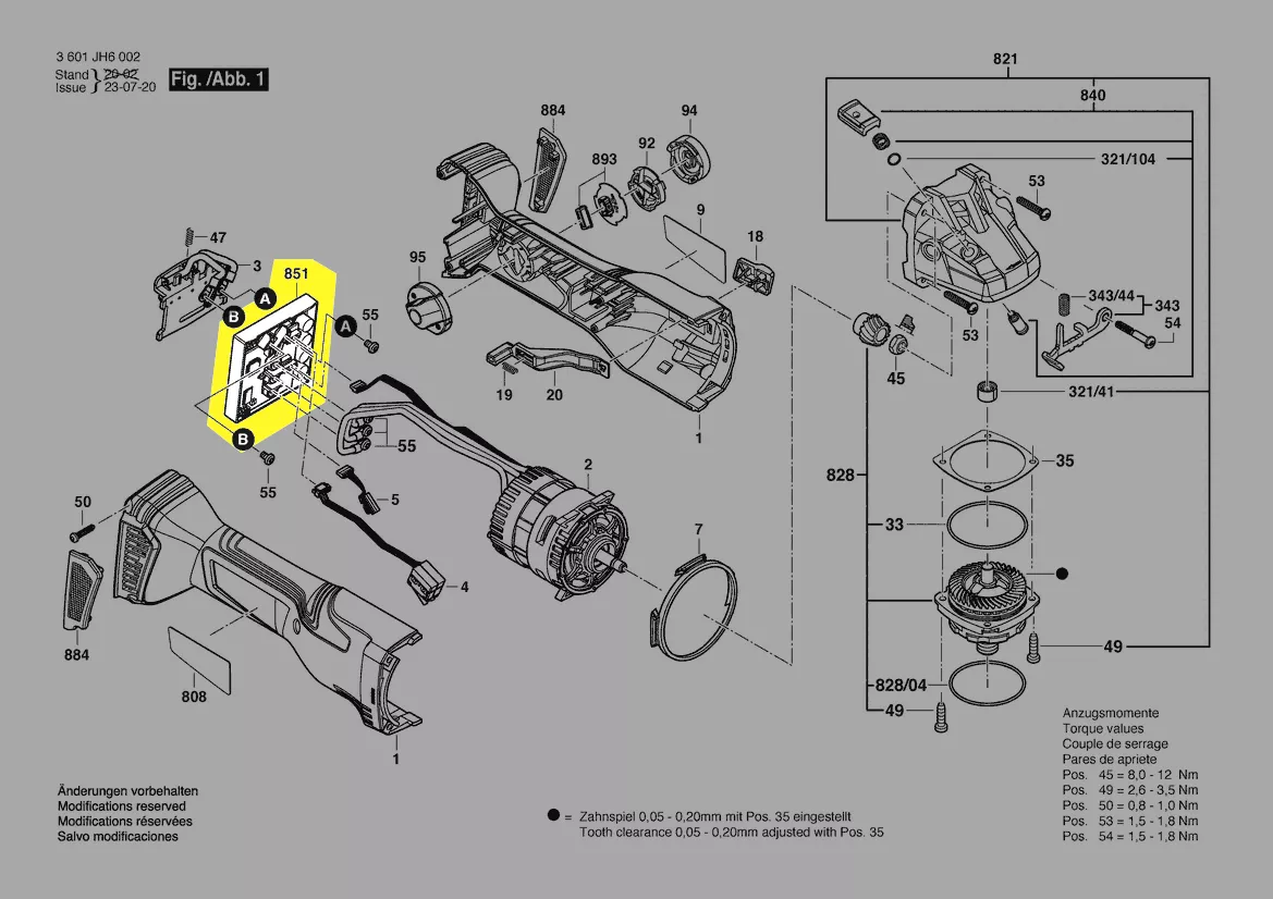 module électronique réf. 1 607 000 EB2 Bosch